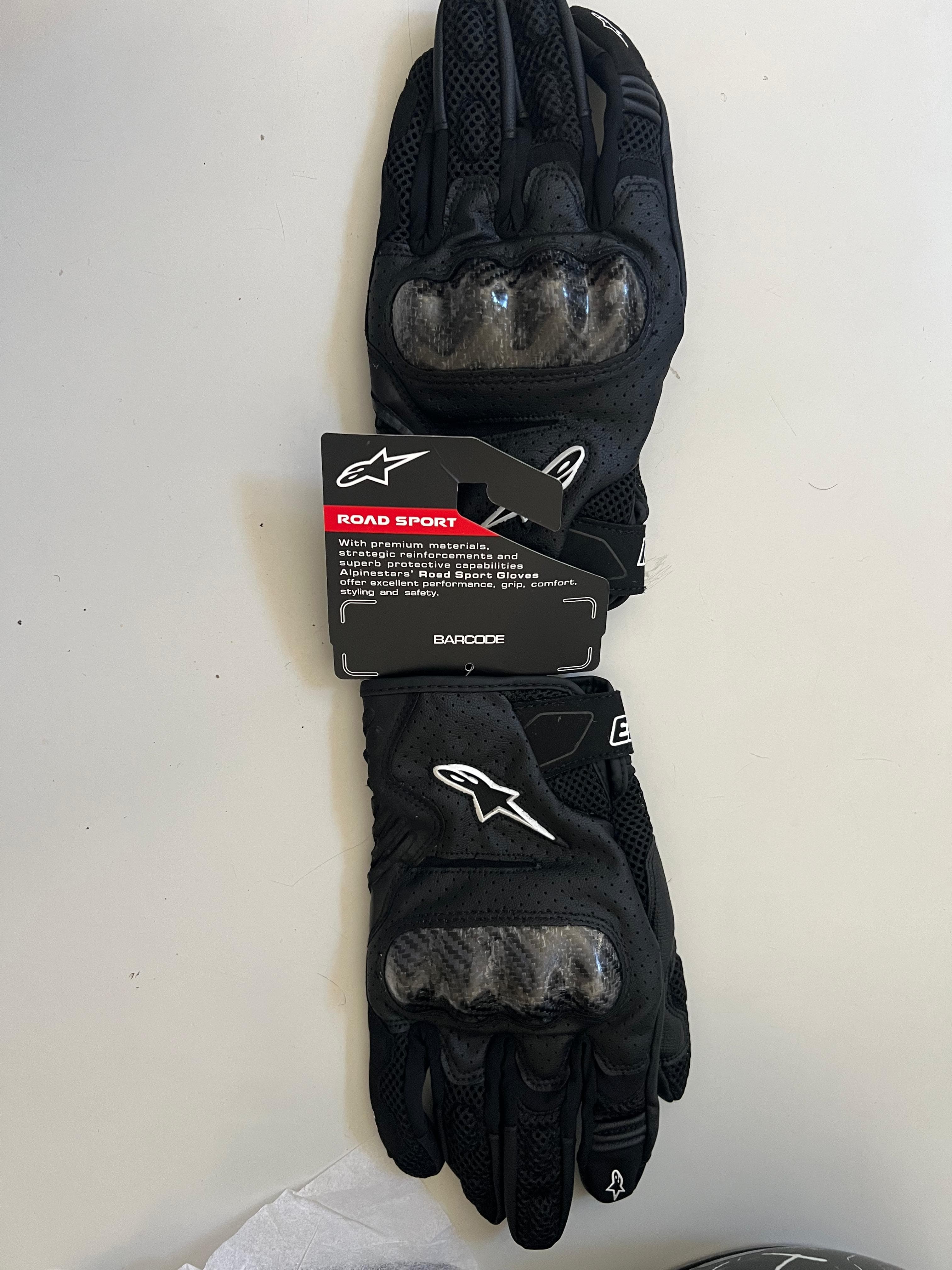 Alpinestars Road Sport — Gants Mesh Carbone