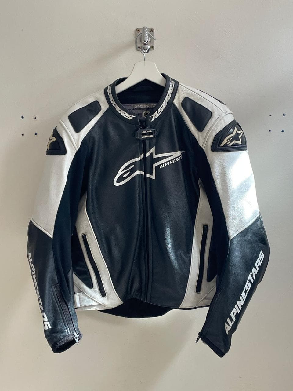 Alpinestars Dual Density — Veste Cuir Racing
