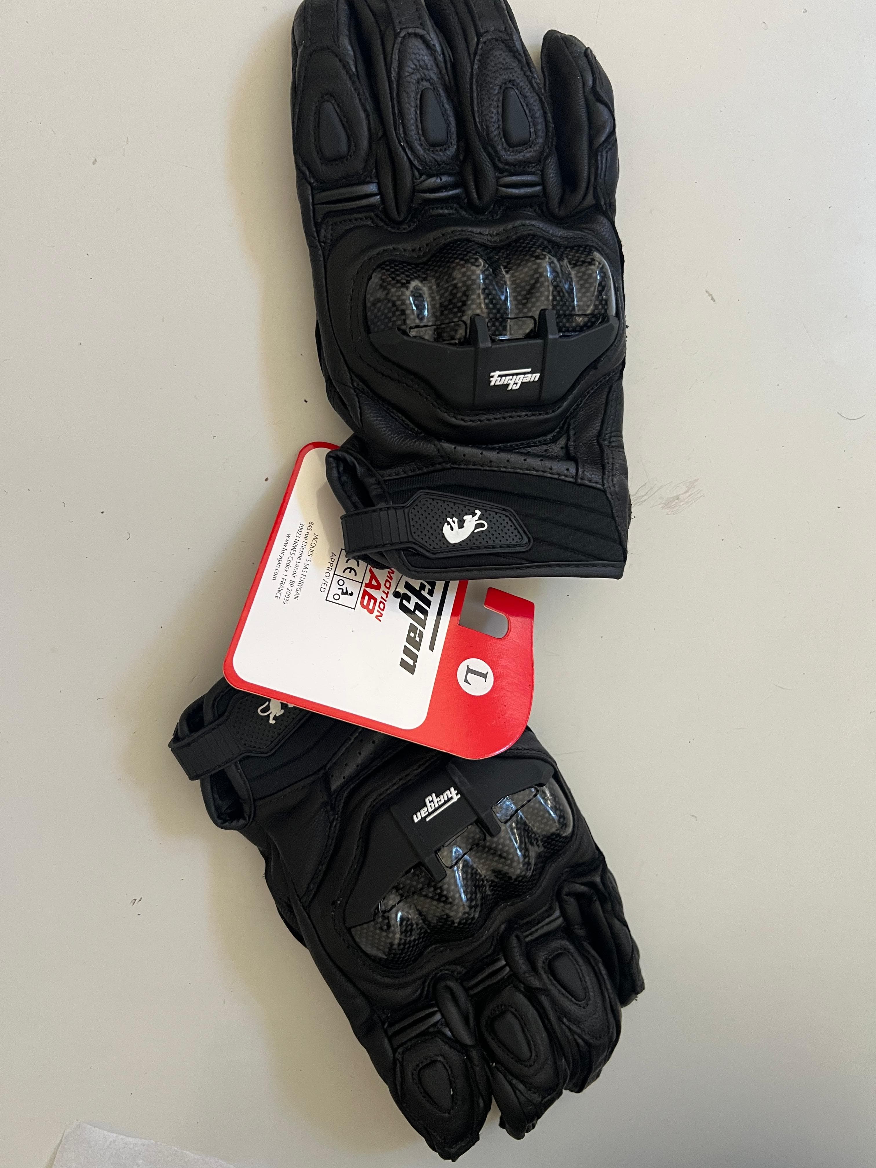 Furygan AFS-19 — Gants Racing Cuir